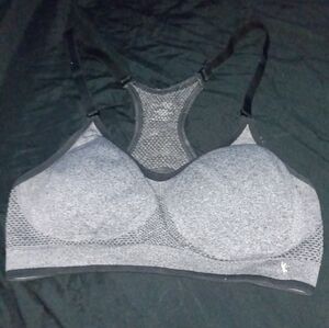 Grey Sports Bra